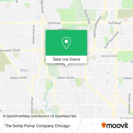 The Sump Pump Company map