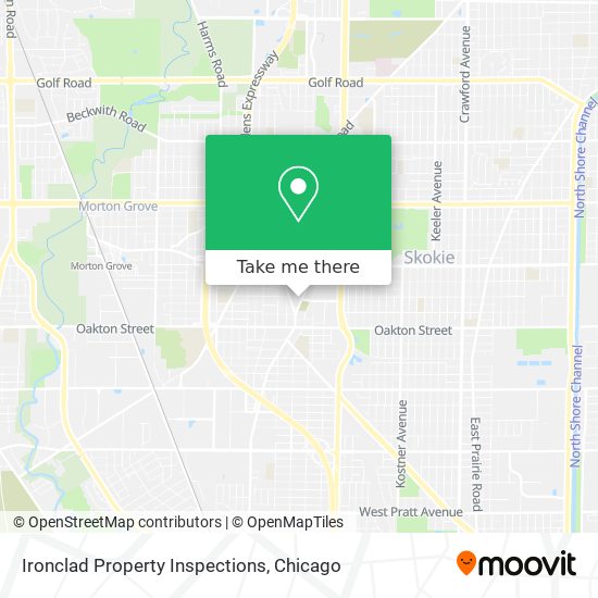 Ironclad Property Inspections map