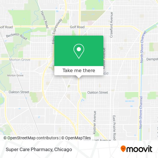 Super Care Pharmacy map