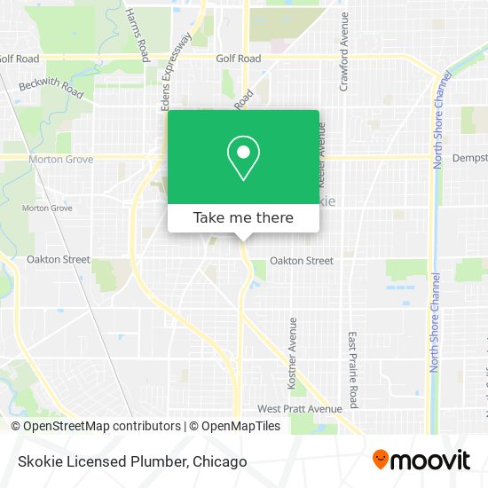 Mapa de Skokie Licensed Plumber