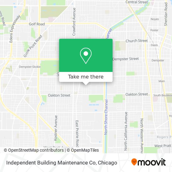 Independent Building Maintenance Co map
