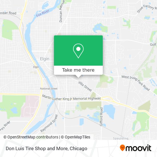 Don Luis Tire Shop and More map