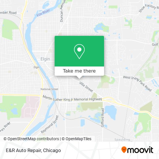 E&R Auto Repair map