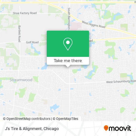 J's Tire & Alignment map