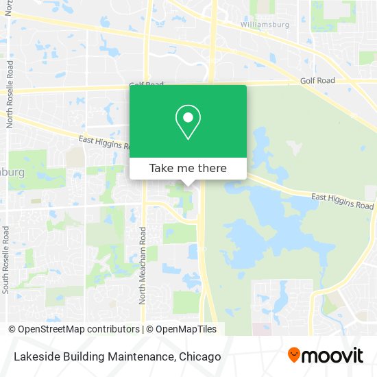 Lakeside Building Maintenance map