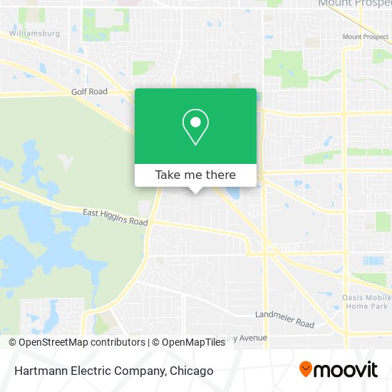 Hartmann Electric Company map