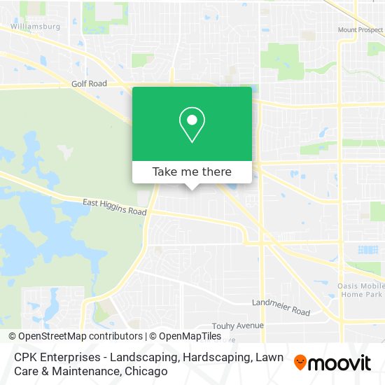 CPK Enterprises - Landscaping, Hardscaping, Lawn Care & Maintenance map