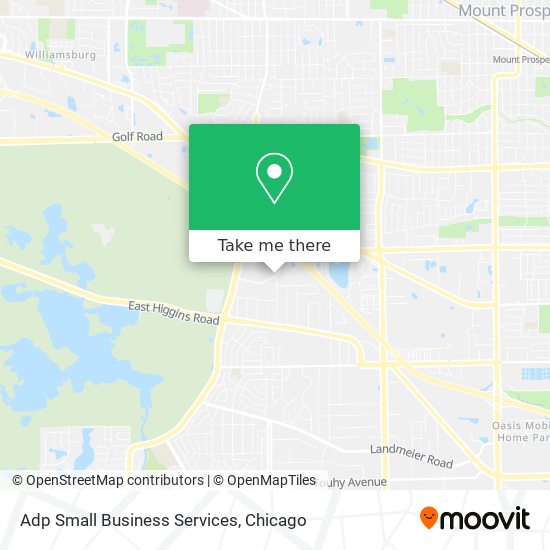 Adp Small Business Services map
