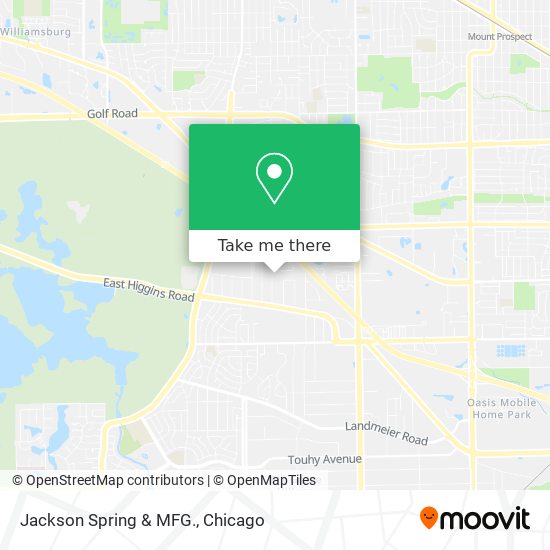 Jackson Spring & MFG. map