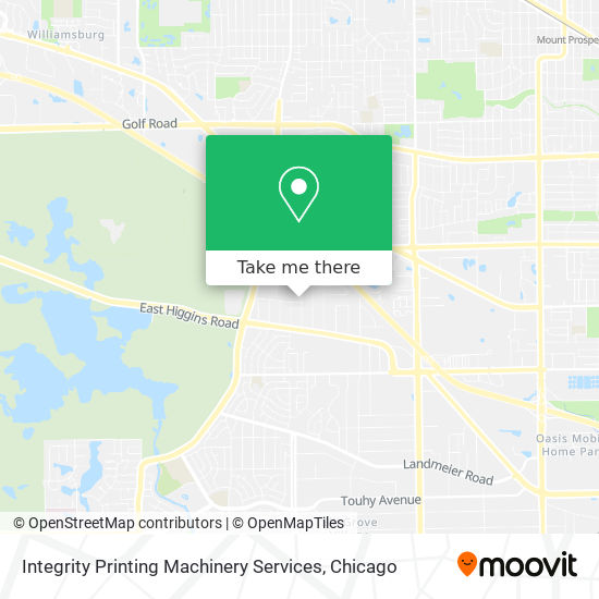 Integrity Printing Machinery Services map