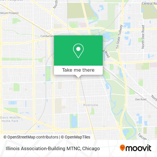 Mapa de Illinois Association-Building MTNC