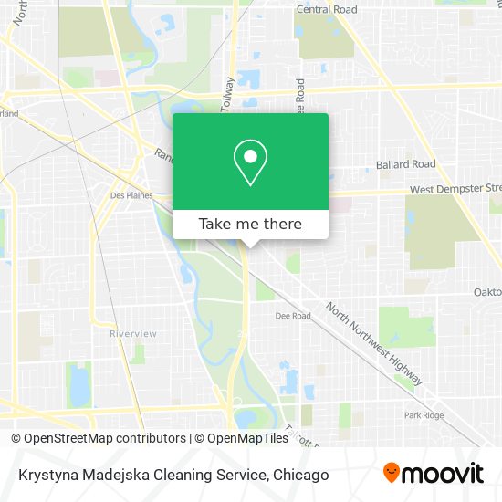 Mapa de Krystyna Madejska Cleaning Service