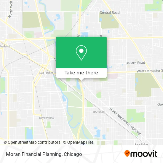 Moran Financial Planning map
