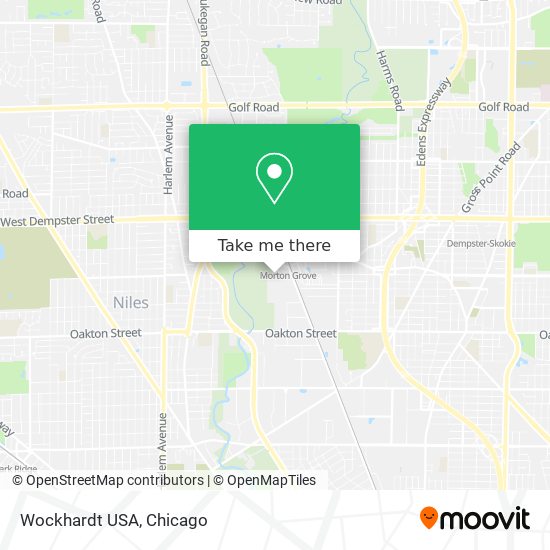 Mapa de Wockhardt USA