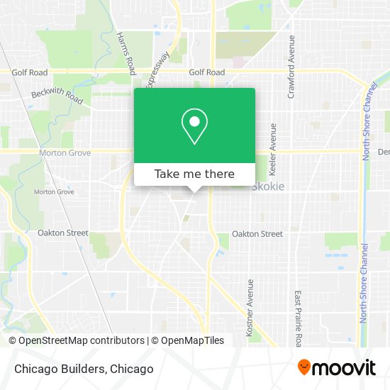 Chicago Builders map