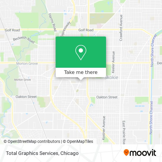 Total Graphics Services map