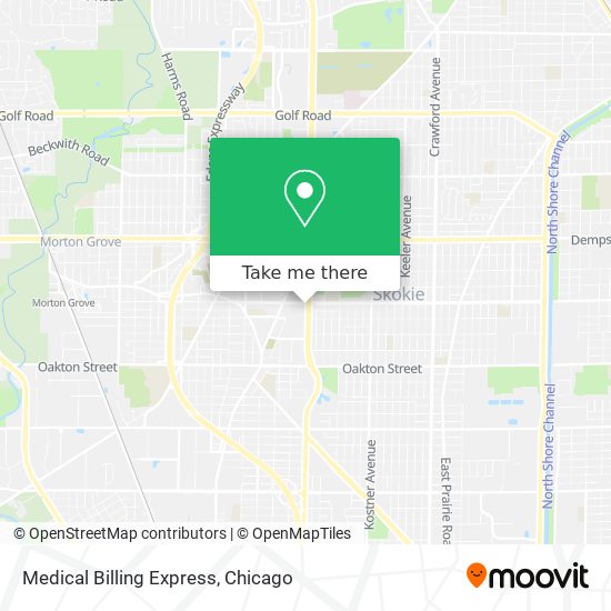 Medical Billing Express map