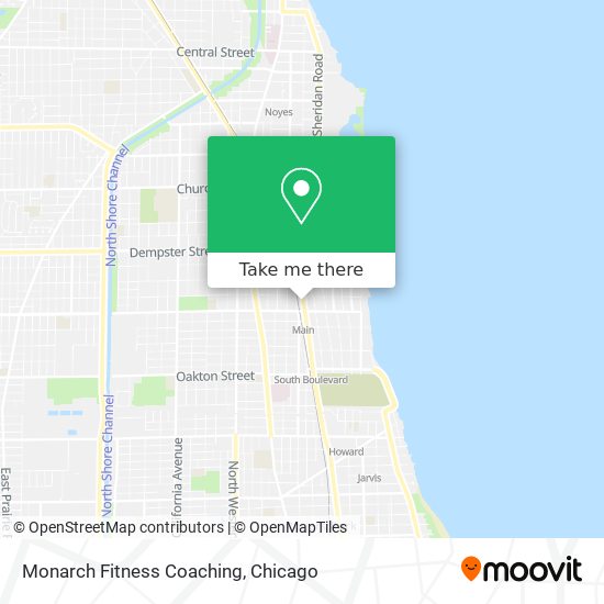 Monarch Fitness Coaching map