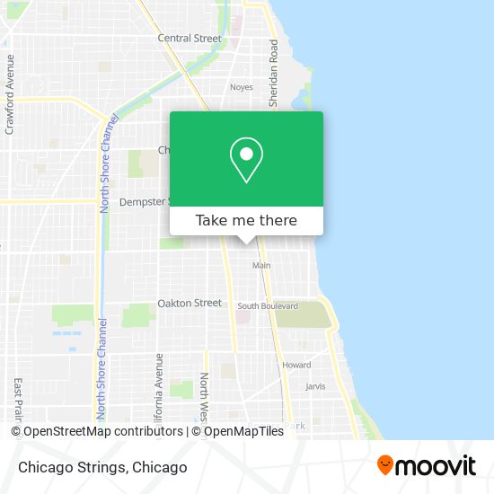 Chicago Strings map