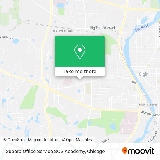 Superb Office Service SOS Academy map