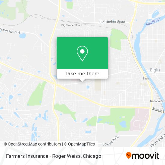 Mapa de Farmers Insurance - Roger Weiss