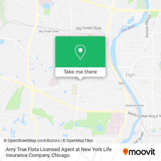 Mapa de Amy True Flota Licensed Agent at New York Life Insurance Company