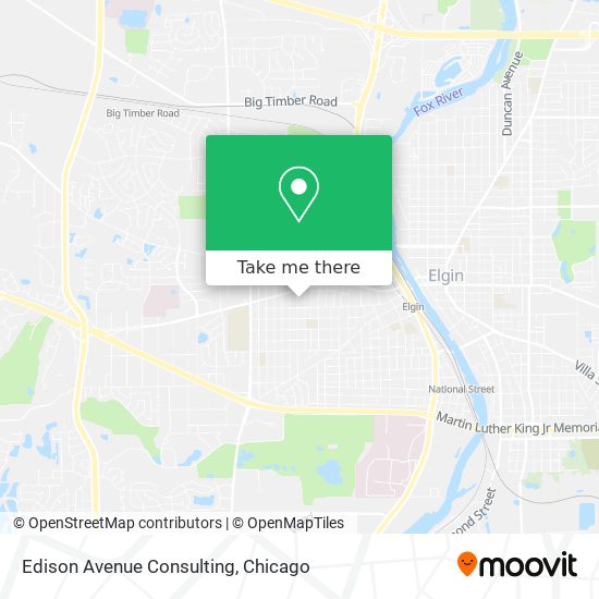 Edison Avenue Consulting map