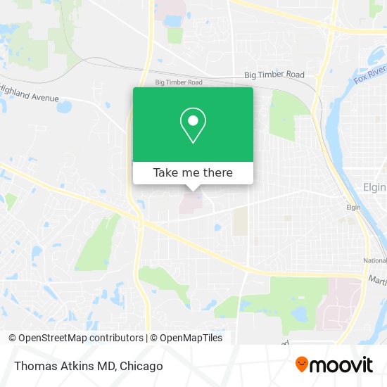 Thomas Atkins MD map