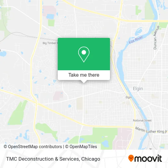 TMC Deconstruction & Services map