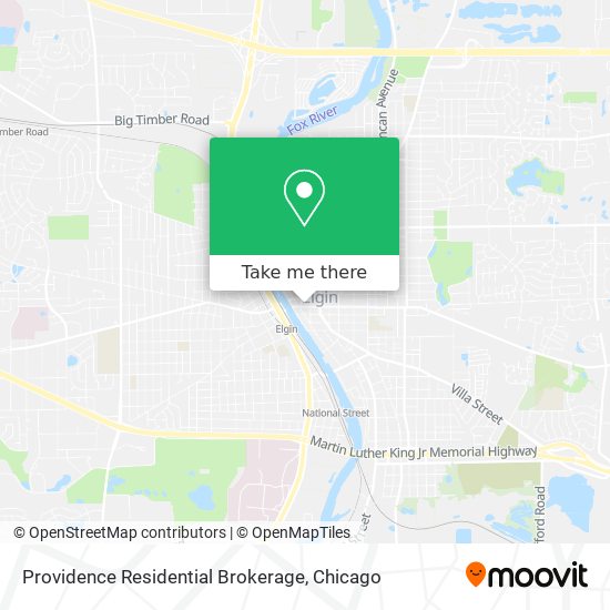Mapa de Providence Residential Brokerage