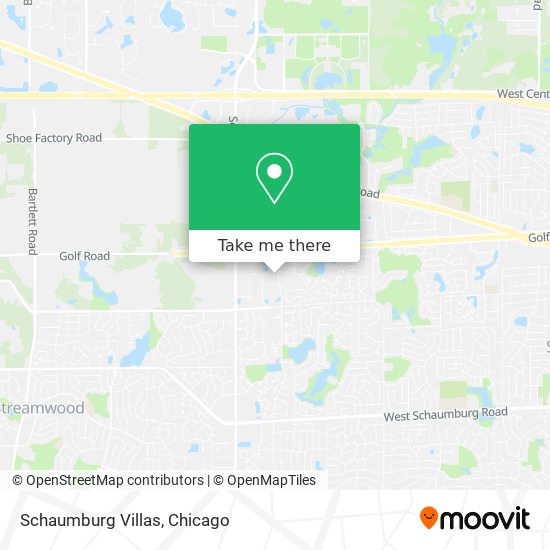 Schaumburg Villas map