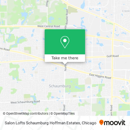 Salon Lofts Schaumburg Hoffman Estates map