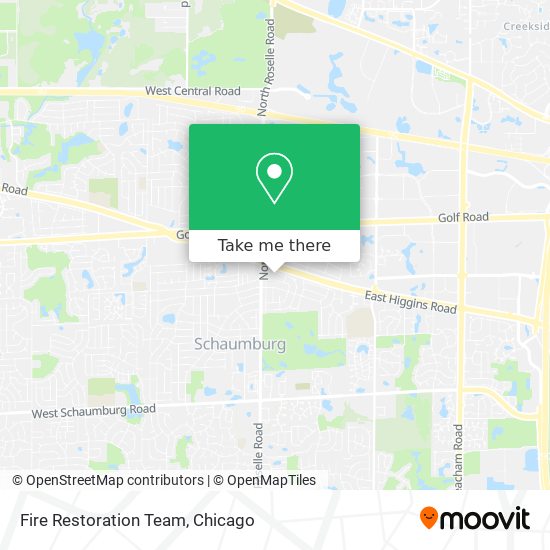 Fire Restoration Team map