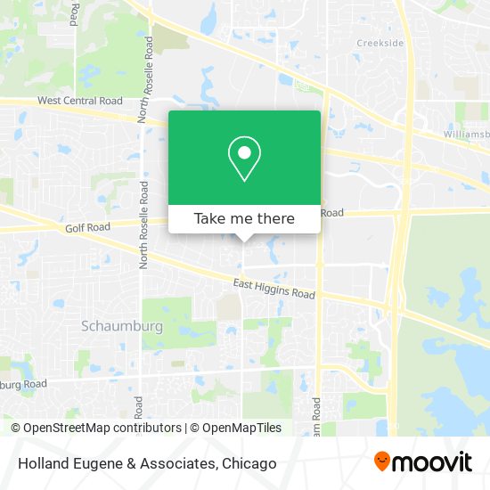 Holland Eugene & Associates map