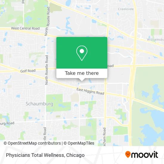 Physicians Total Wellness map