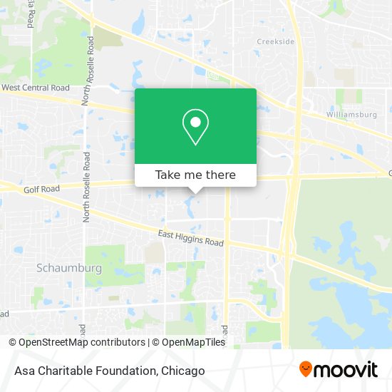 Mapa de Asa Charitable Foundation