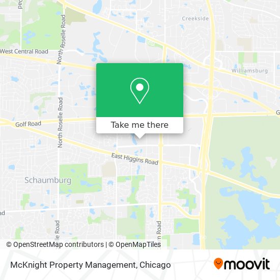 McKnight Property Management map