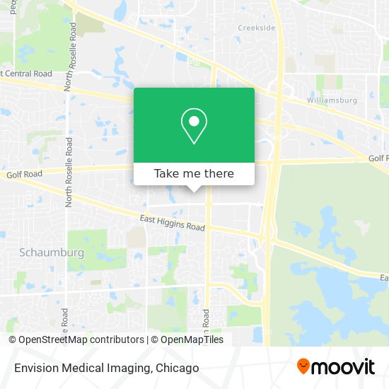 Envision Medical Imaging map