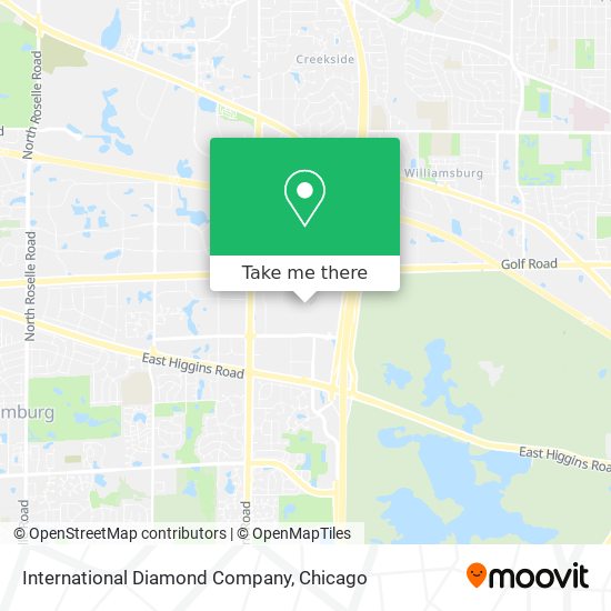 International Diamond Company map