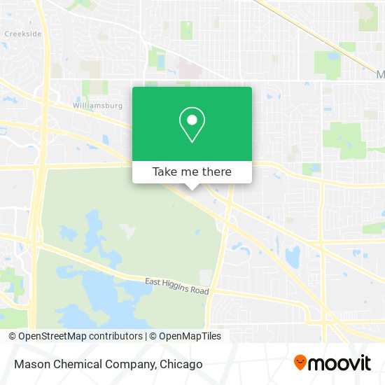Mason Chemical Company map