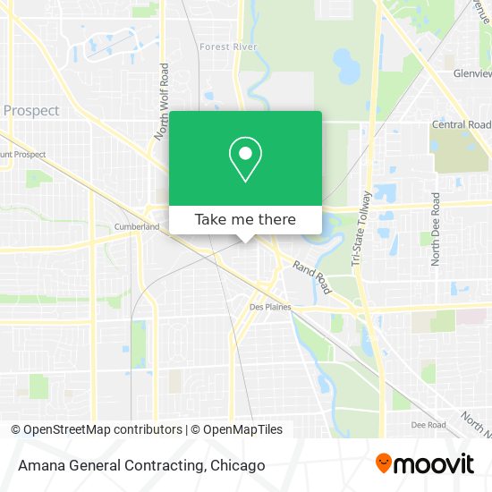 Amana General Contracting map