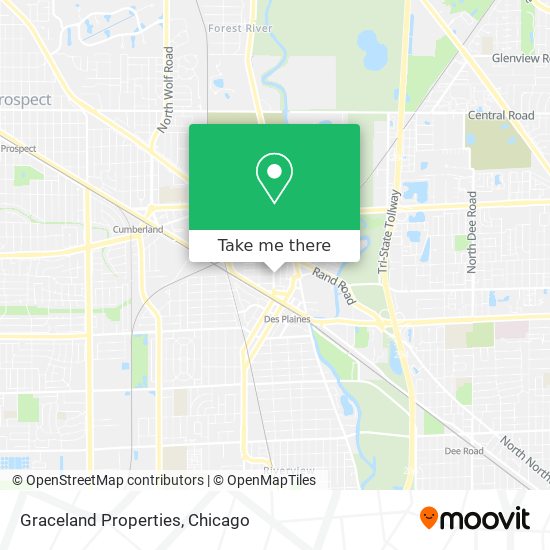 Graceland Properties map