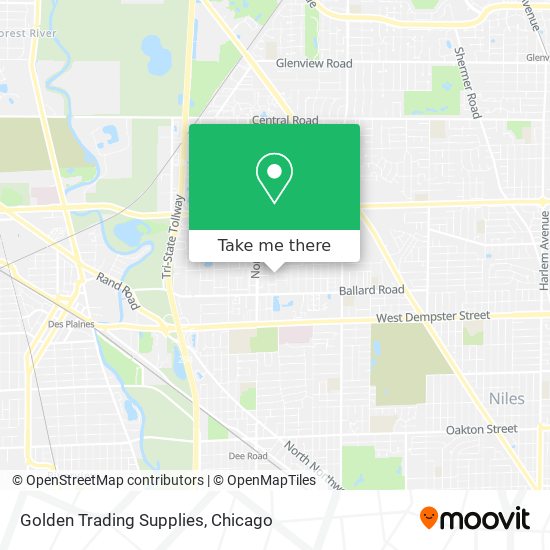 Golden Trading Supplies map