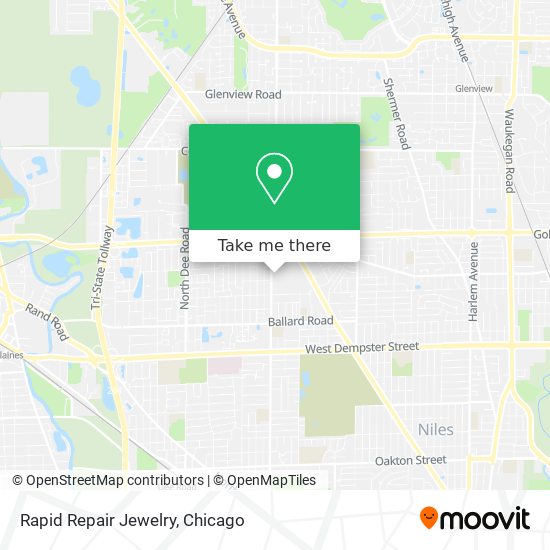 Mapa de Rapid Repair Jewelry