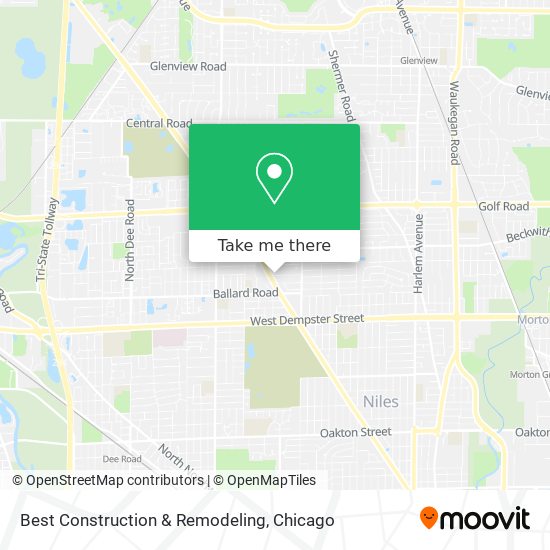 Mapa de Best Construction & Remodeling