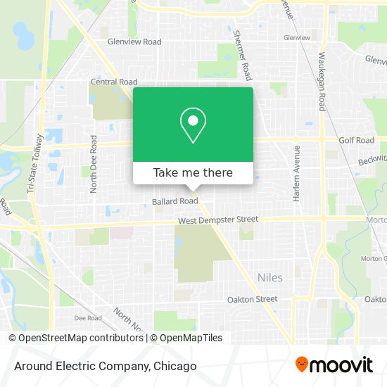 Around Electric Company map