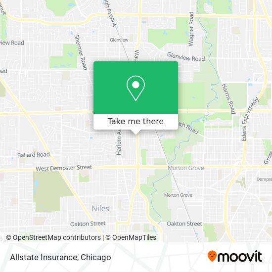 Allstate Insurance map