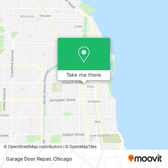 Garage Door Repair map