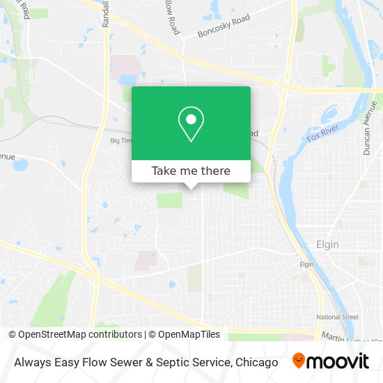 Mapa de Always Easy Flow Sewer & Septic Service