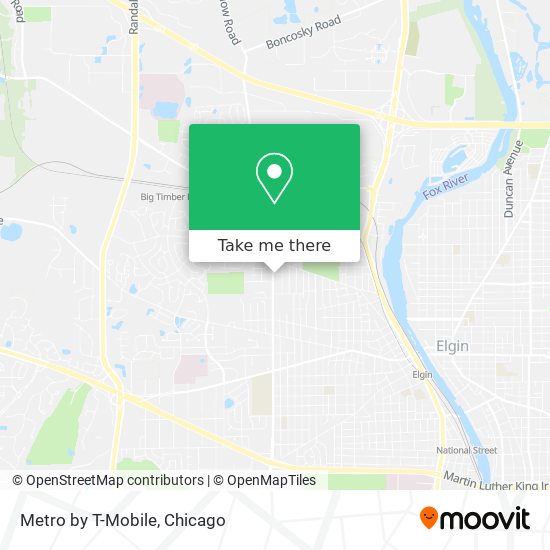 Metro by T-Mobile map